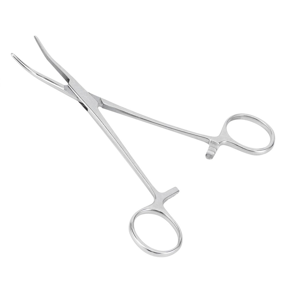 Surgical Haemostatic Hemostatic Forceps Stainless Steel Curved Tip Pliers Pet Hair… image 8