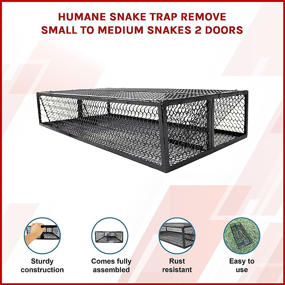 Humane Snake Trap Remove Small to Medium Snakes 2 Doors image 6