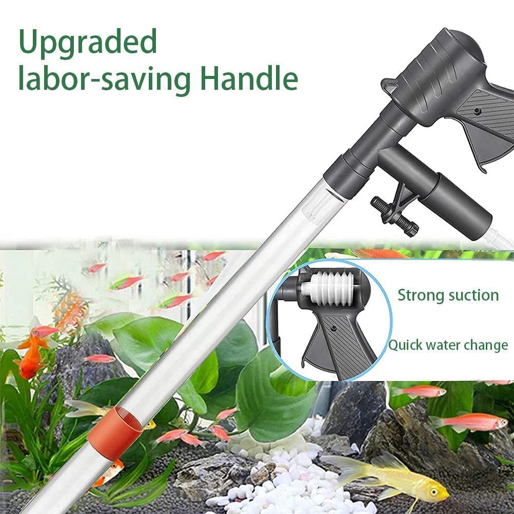 5 in 1 Aquarium Vacuum Gravel Cleaner Fish Tank Cleaning Tools Gravel Vacuum for… image 7