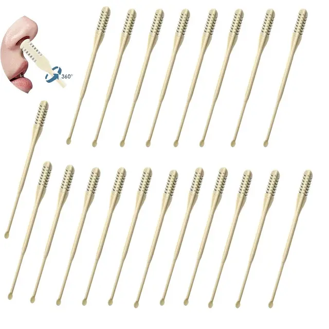 20PCS 2-in-1 Nasal Hair Cutter
