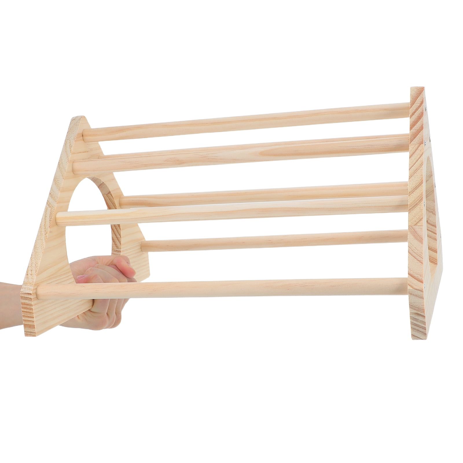 Set of 2 Adjustable Wooden Roosting Bars for Chickens image 5