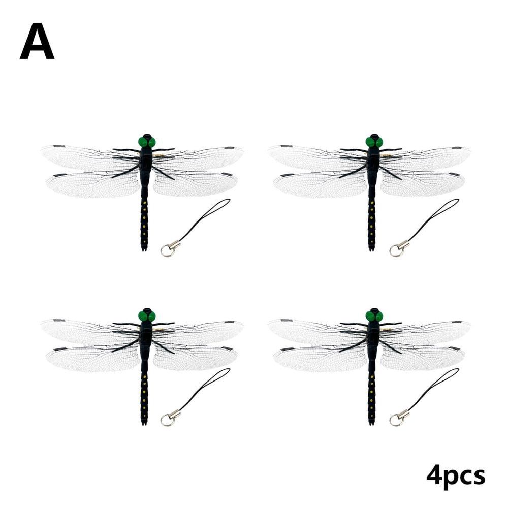 Realistic Dragonfly Hat Clip & Repellent - Artificial Insect Fly & Bug Deterrent for… image 3