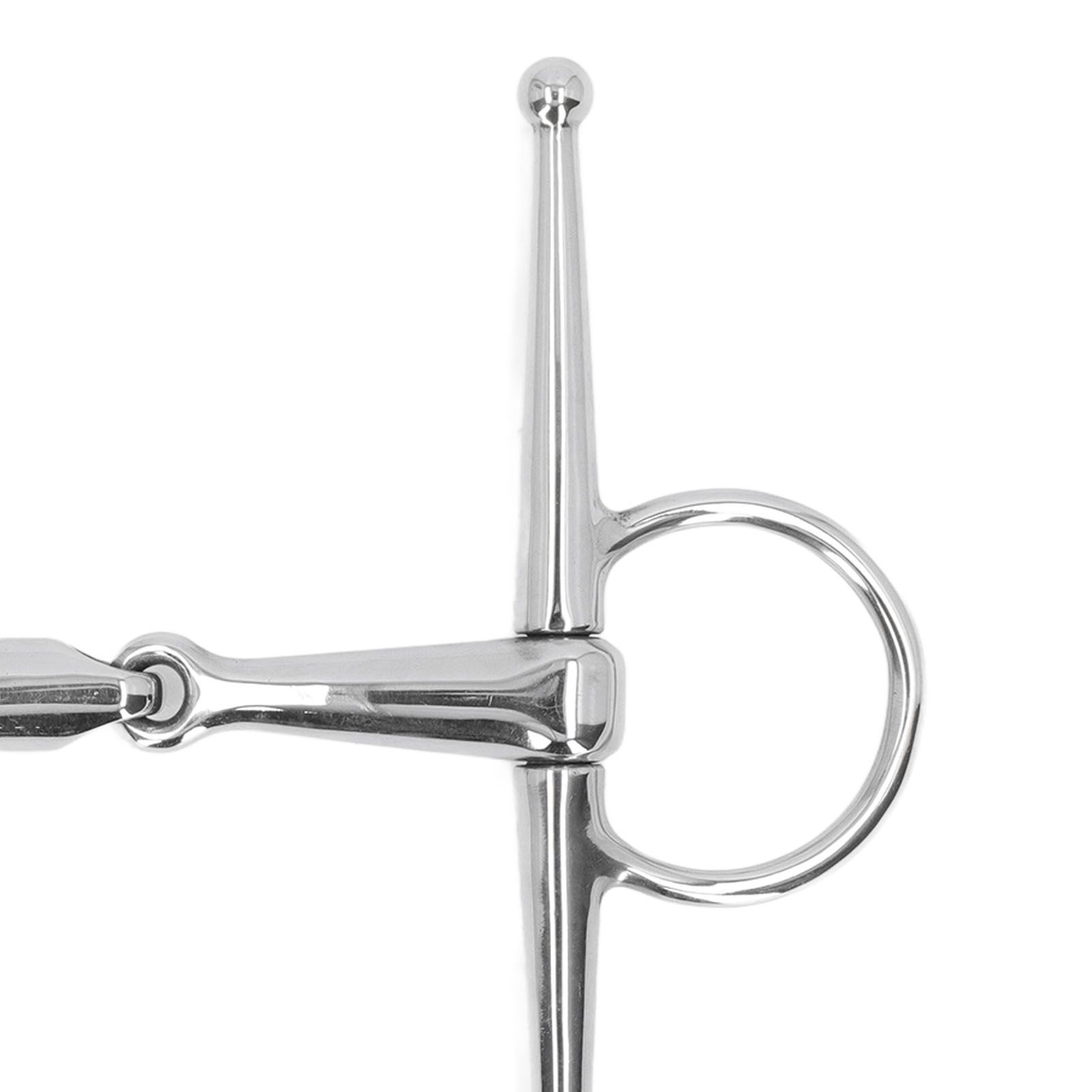 135mm Horse Mouth Bit Stainless Steel Horse Cheek Snaffle for Cultivation Outdoor Gift image 15