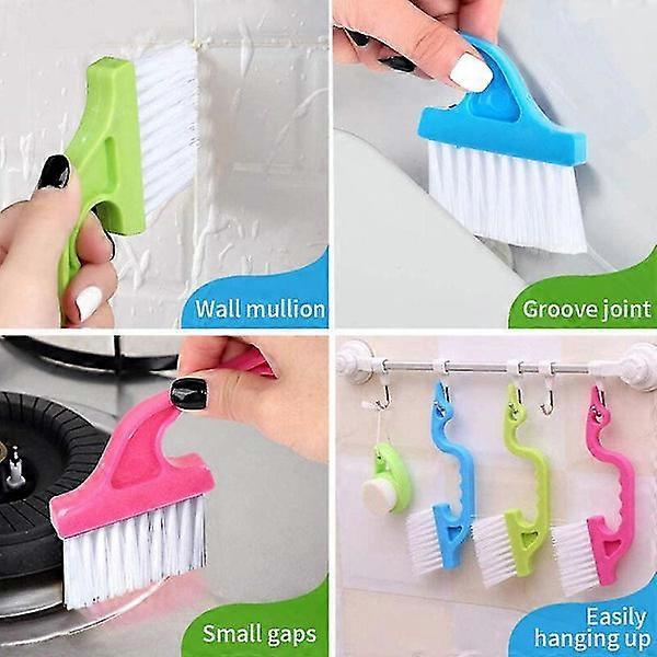 4pcs Bottle & Carafe Cleaning Brush Set with Silicone Scraper image 3