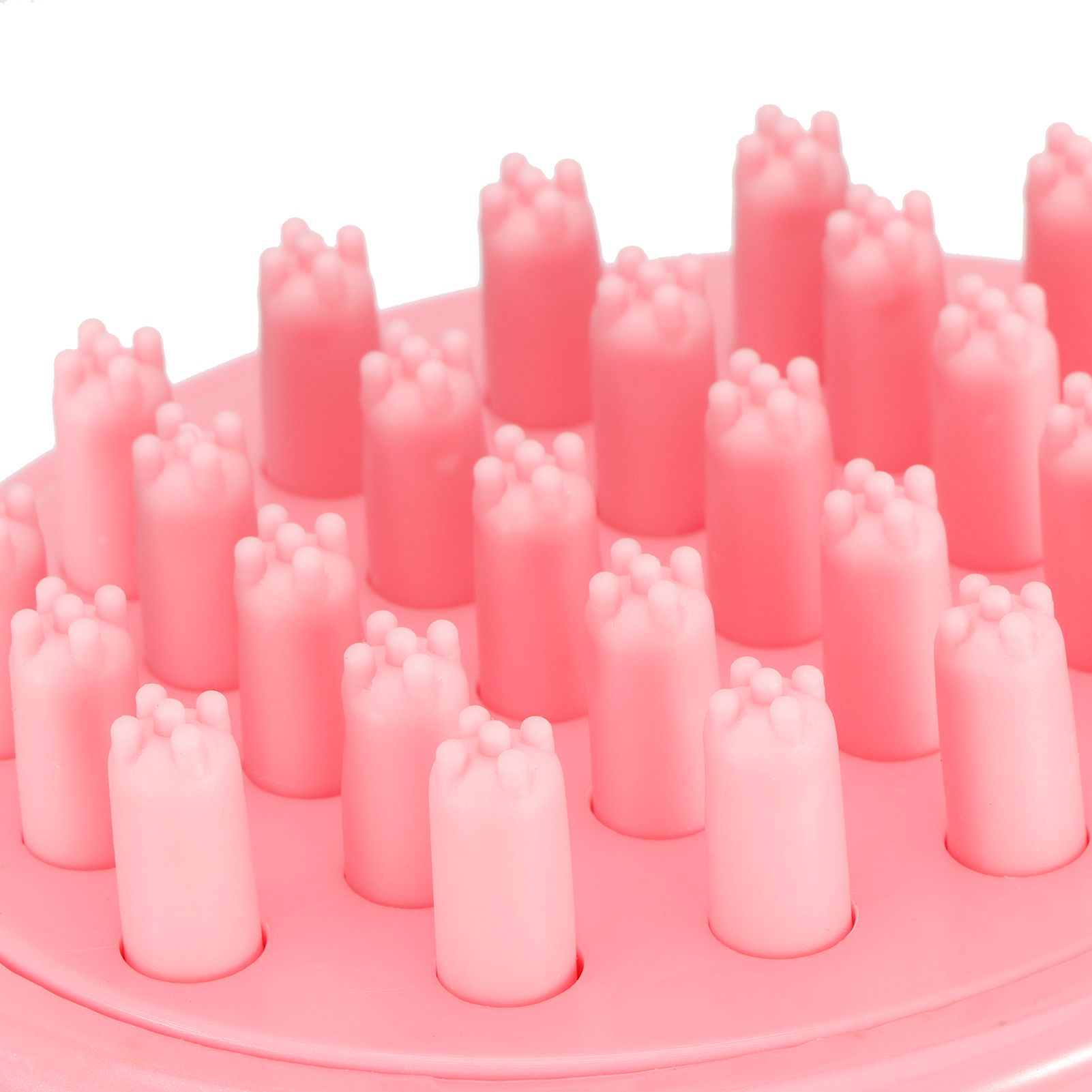 3Pcs Scalp Massage Brush Adult Universal Hairdressing Shampoo Wash Hair Combpink image 11