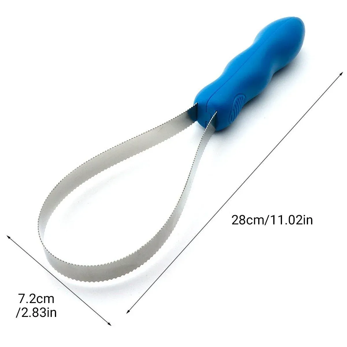 1 Dual-Sided Pet Grooming Tool, Blue image 3
