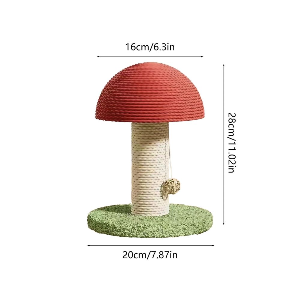 Mushroom Cat Scratch Post image 3