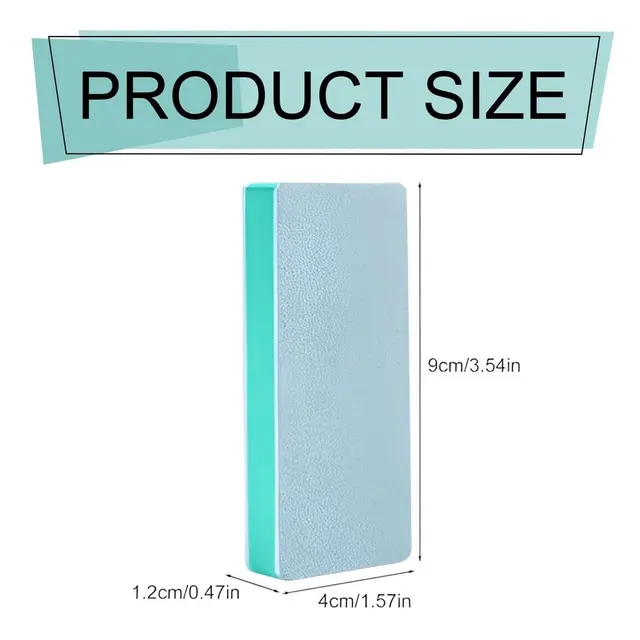 6-Pack Glass Cleaning Sponge, Green