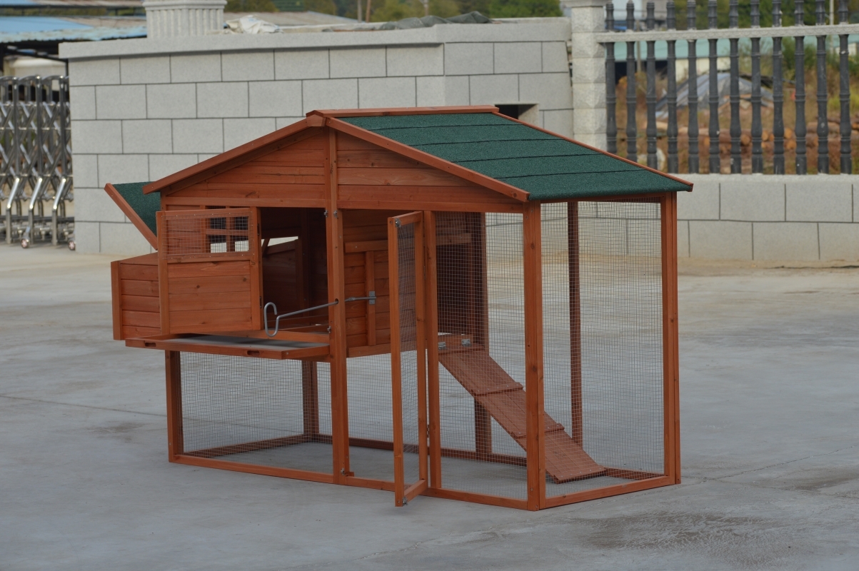 YES4PETS XL Chicken Coop Rabbit Guinea Pig Hutch Ferret Hen House image 6
