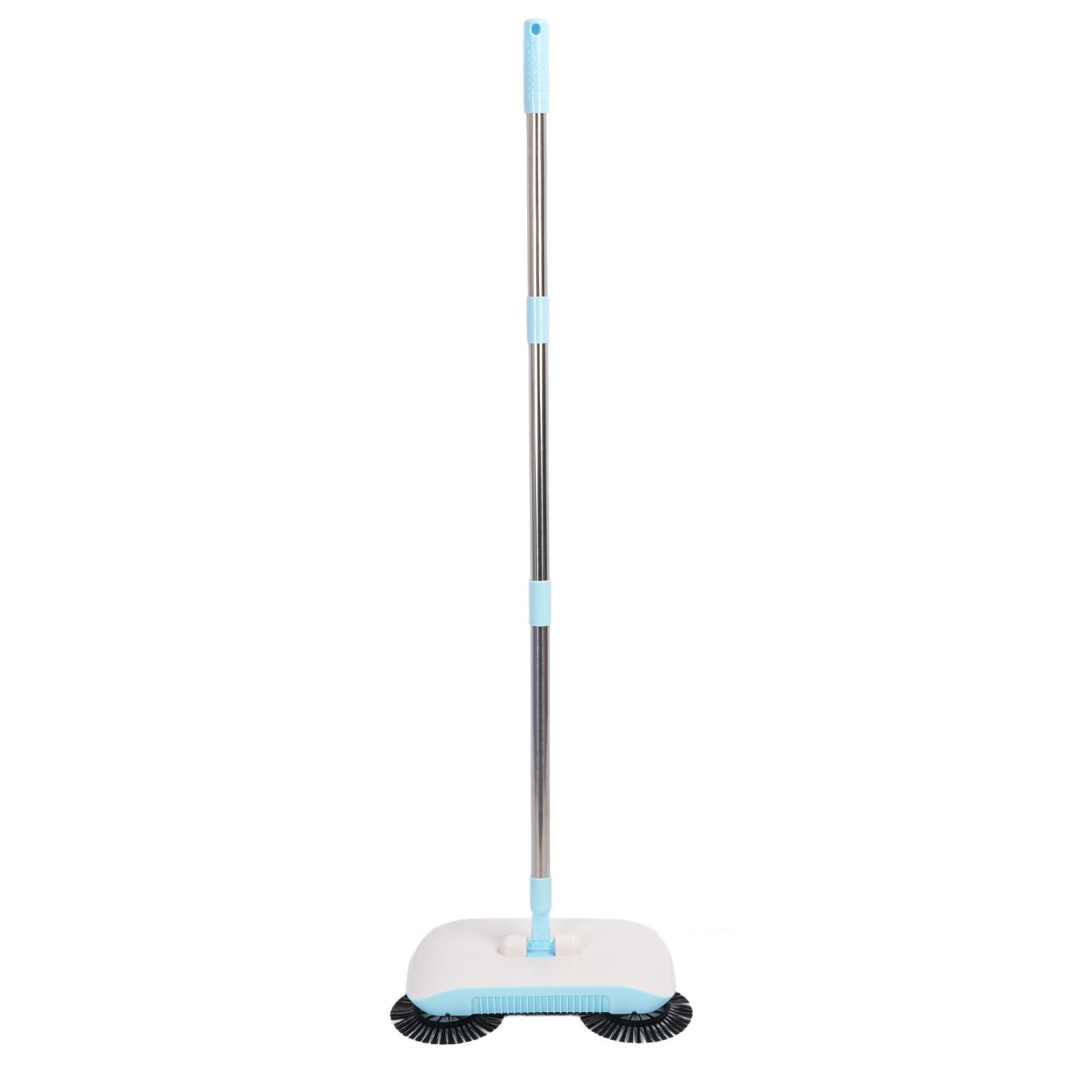 2 in 1 Hand Push Floor Sweeper Stainless Steel 180 Degree Rotating Hard Floor Mopping… image 11