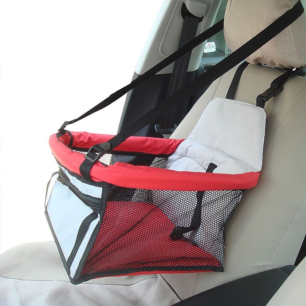 Dog Pet Car Booster Seat with Safety Harness Carrier Portable Travel Seat for Small Pets image 4