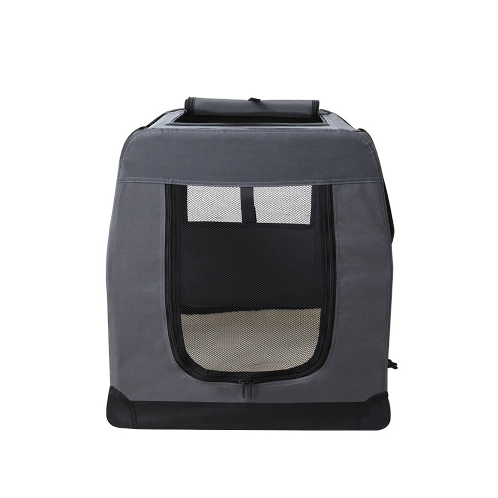 i.Pet Pet Carrier Soft Crate Dog Cat Travel 82x58CM Portable Foldable Car XL image 4