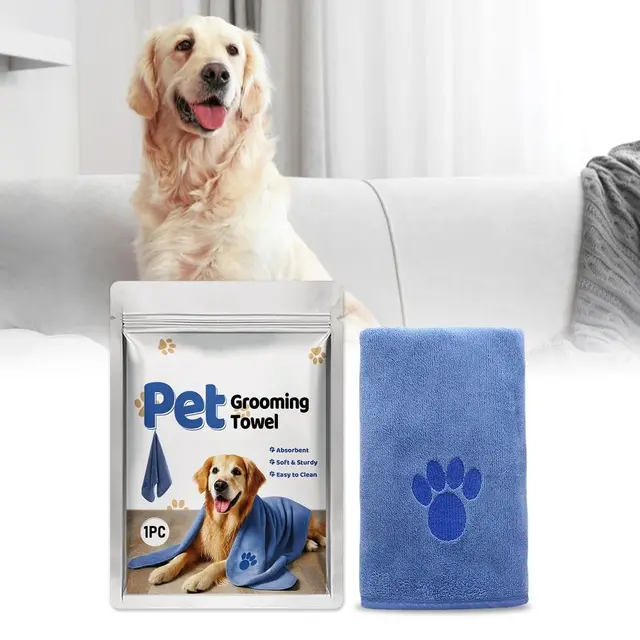 Microfiber Dog Towels For Drying Dogs Super Absorbent And Soft Pet Grooming Towels The…