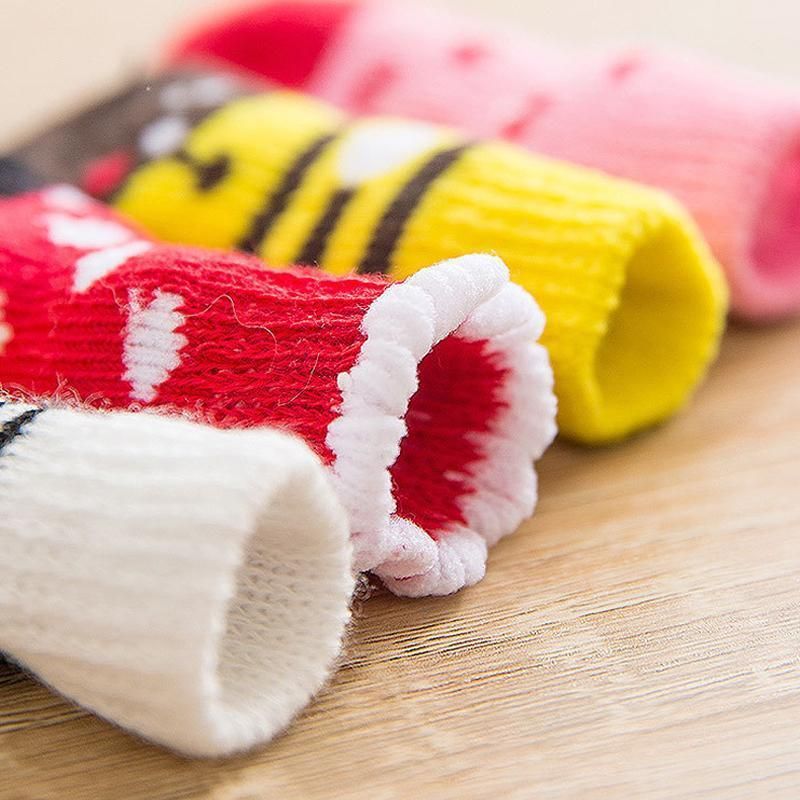 Dog Socks Non-Slip Grip Slip Anti-Slip - Puppy Cat Pet Shoes Slippers M Size - Yellow… image 7