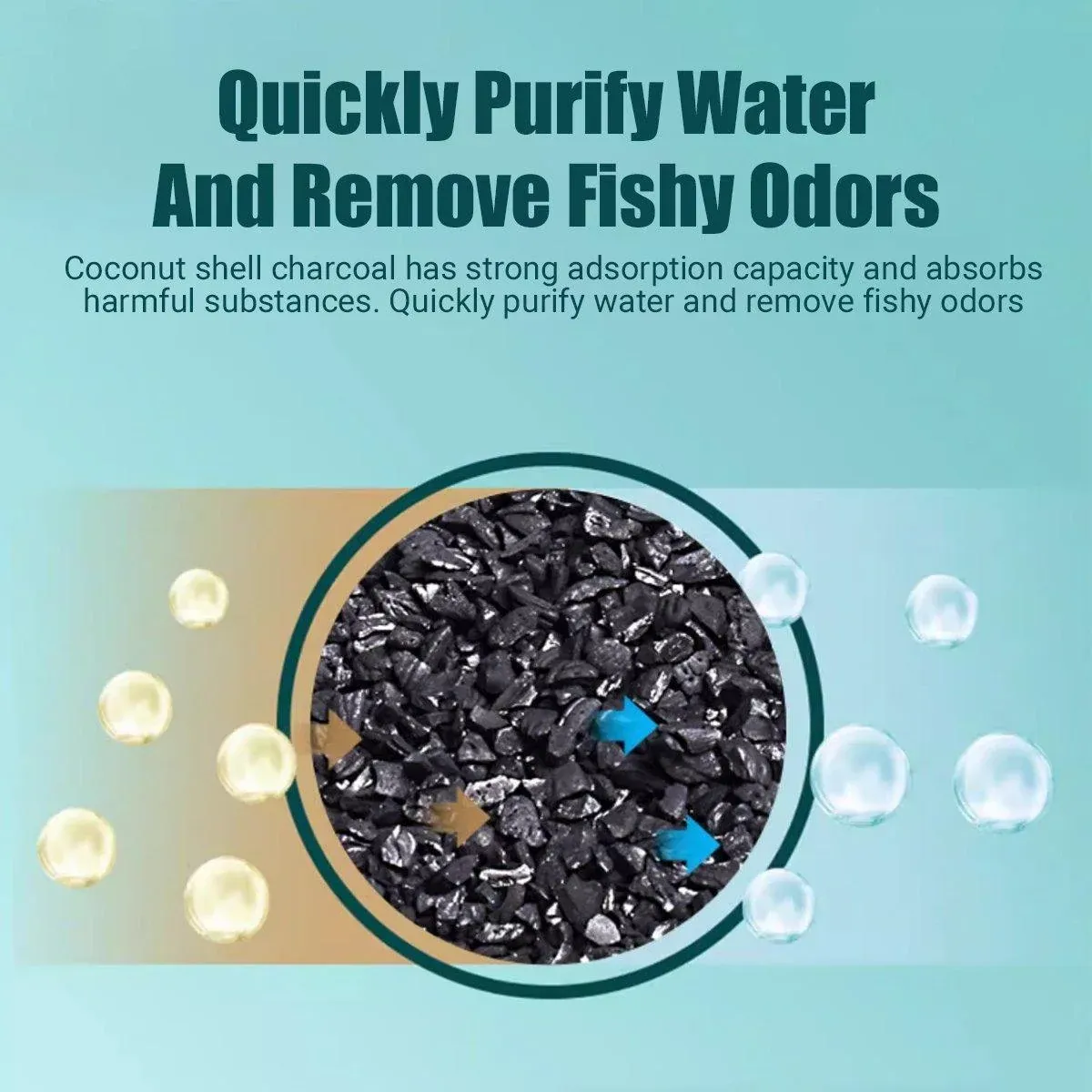 Premium Aquarium Filter Media Activated Carbon Water Filtration for Fish Tanks image 4