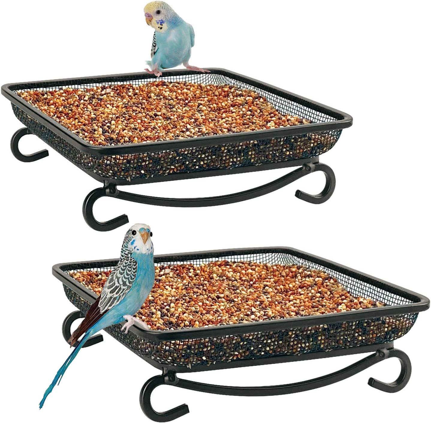 Ground Bird Feeder Tray, 1 Pack image 8