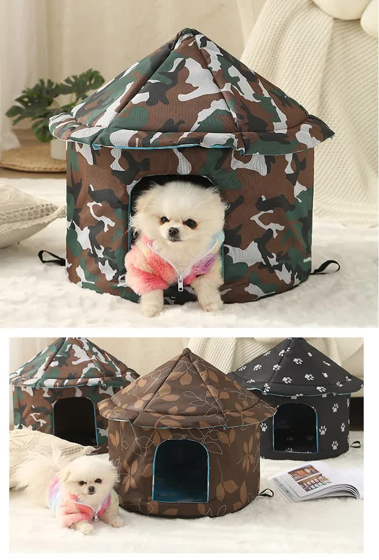 Outdoor Waterproof Cat House - Insulated, M image 5