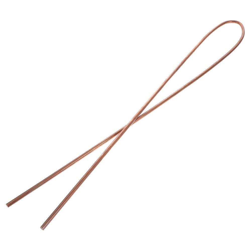 Copper Round Rod with Rose image 5