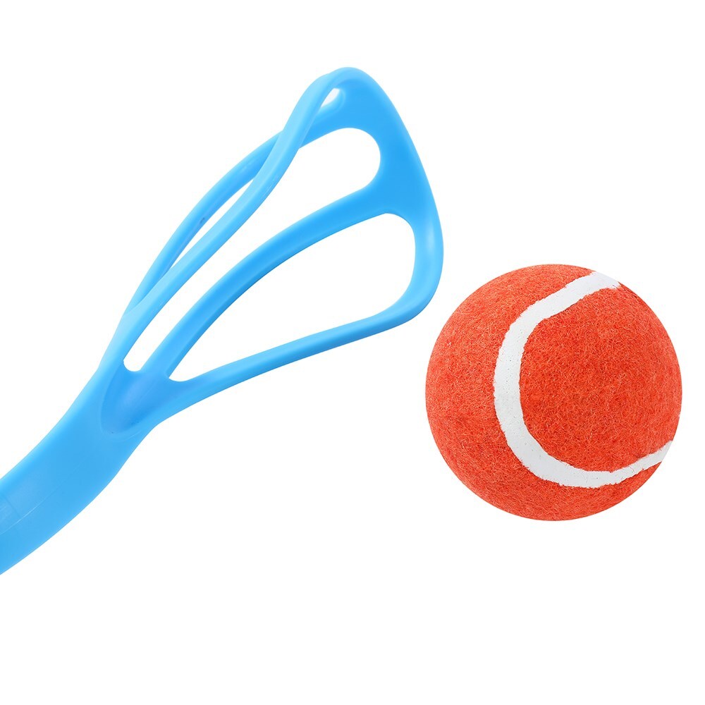 YES4PETS 4 x Pet Dog Puppy Tennis Ball Launcher Interactive Fetch Toy Thrower image 5