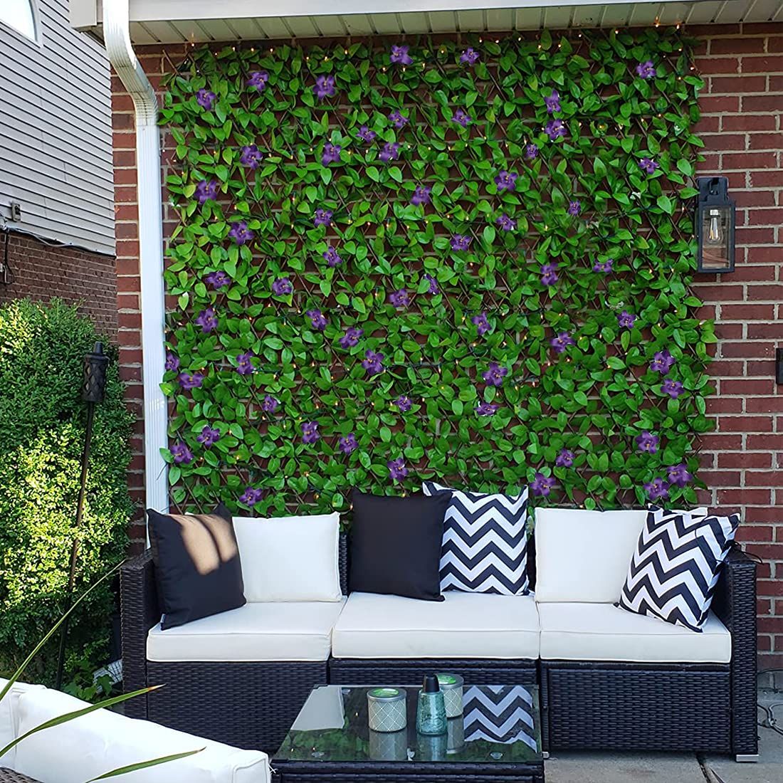 Expandable Fence Privacy Screen for Balcony Patio Outdoor image 4