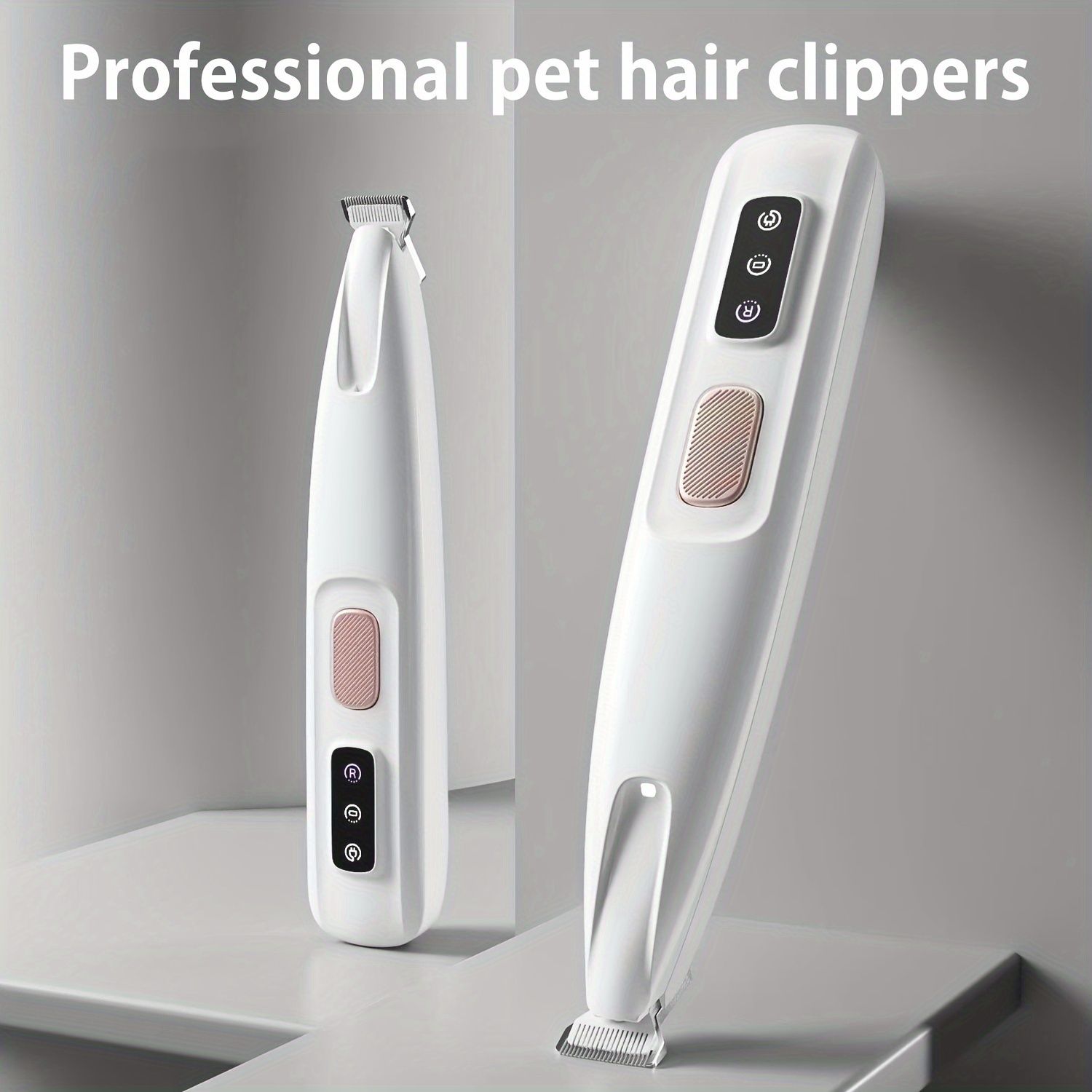 Pet electric clipper dog foot hair trimmer cat foot hair trimmer dog LED light clipper… image 8