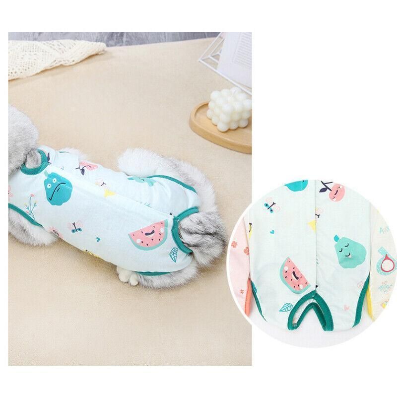 Pet Cat Postoperative Recovery Suit Pet Surgery Clothing Sterilization Weaning Pink… image 4