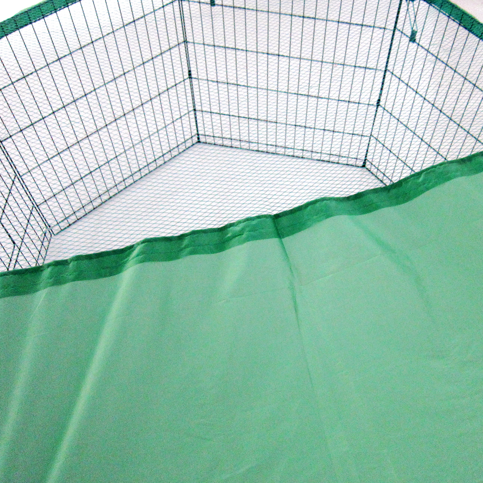 Net Cover Green for Pet Playpen Dog Cage 30in image 4
