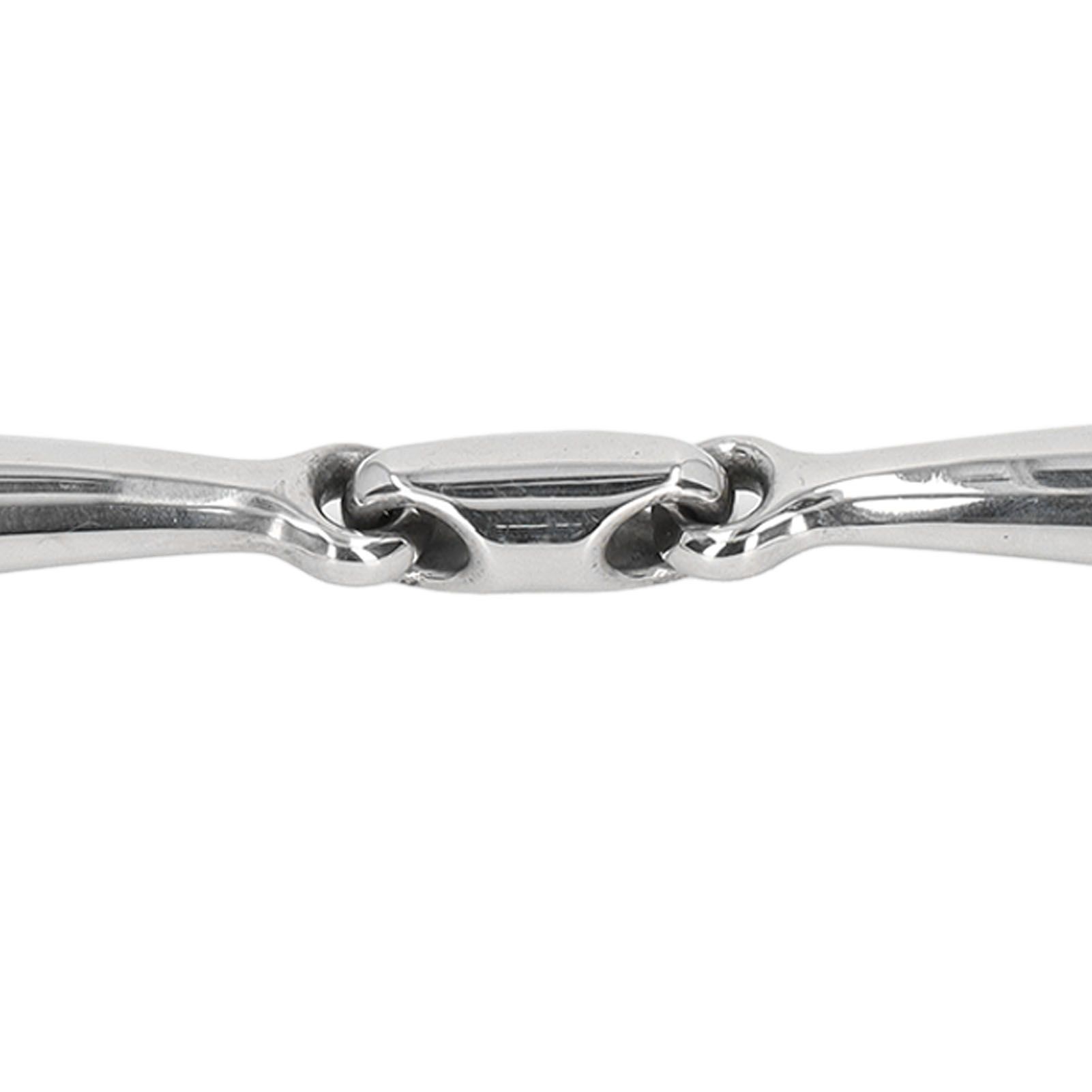 135mm Horse Mouth Bit Stainless Steel Horse Cheek Snaffle for Cultivation Outdoor Gift image 13