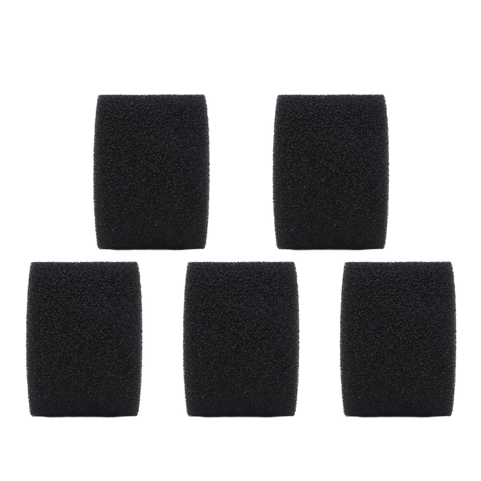 5PCS Pool Filter Sponge PU Sponge Black Reusable Washable Cylindrical Simming Pool… image 9