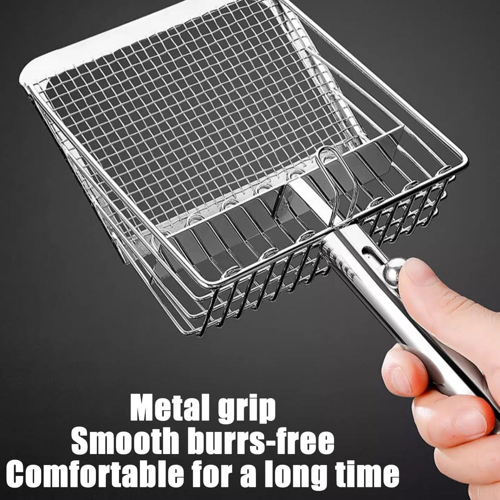 Cats Litter Scoop Large Fine Hole Sifting Shovel for Clumping Bentonite Tofu Sand… image 5