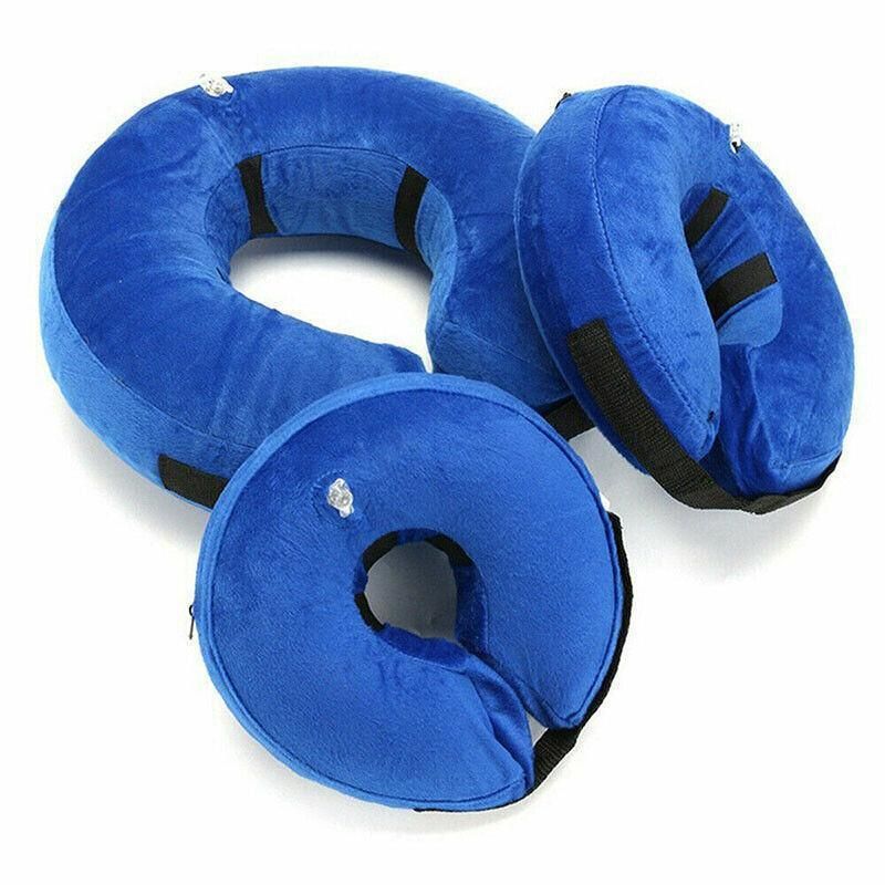 Grey Pet Dog Inflatable Soft Healing Collar Cone Wound Medical Cat Protective Jackets… image 4