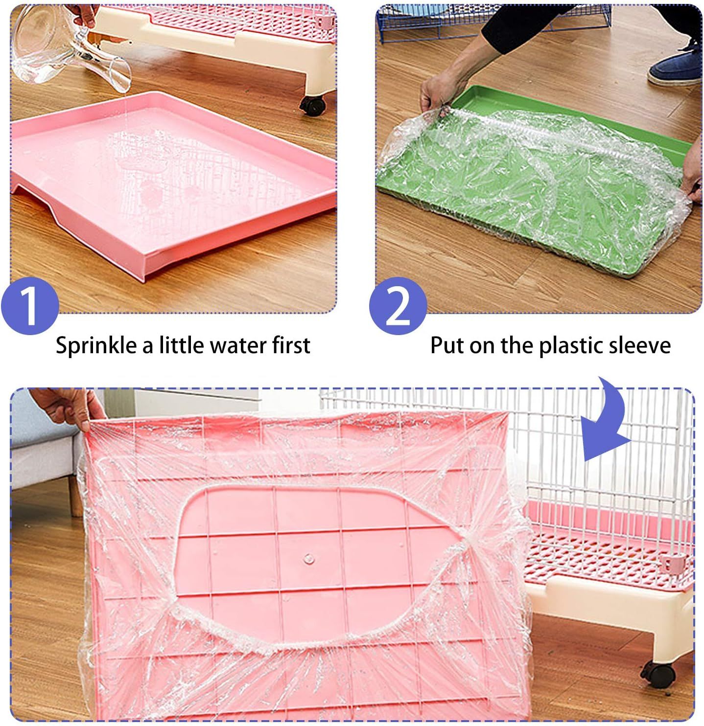 50 pcs Disposable Cage Liners image 4