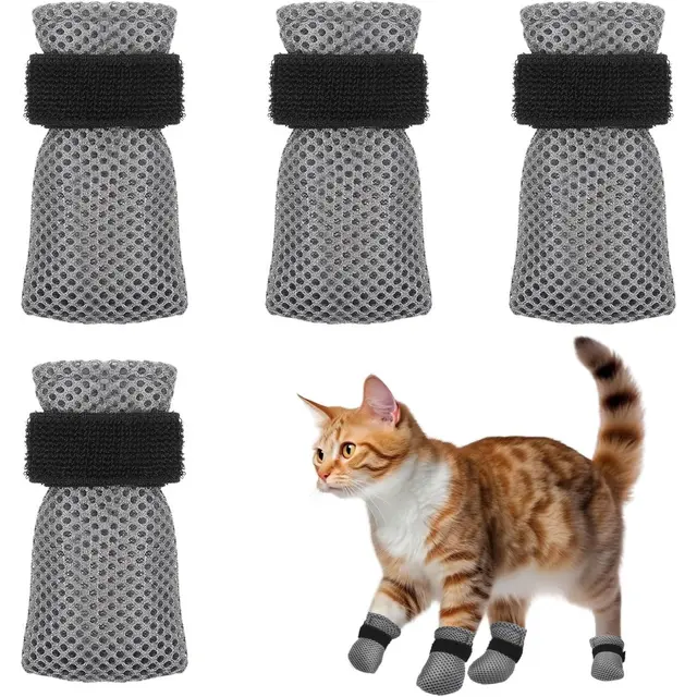 4 Pcs Cat Mittens, L