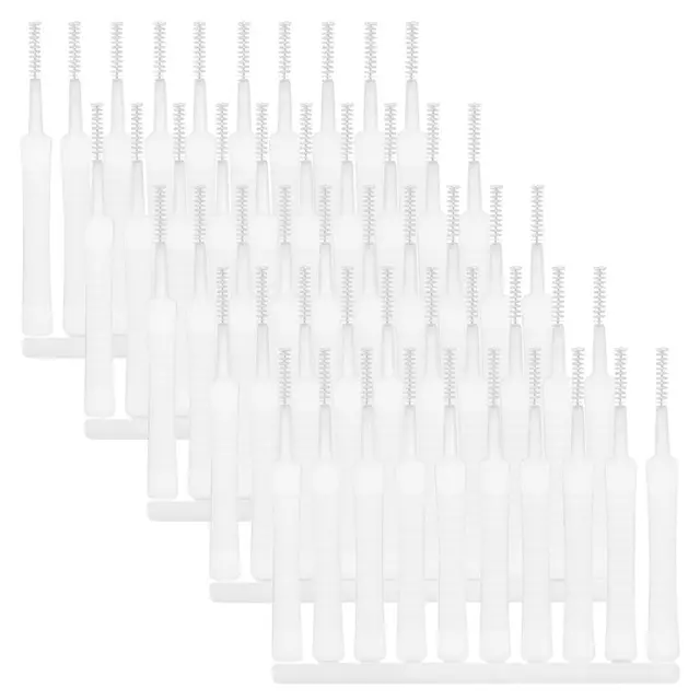Shower Nozzle Cleaner Brush – Portable, White