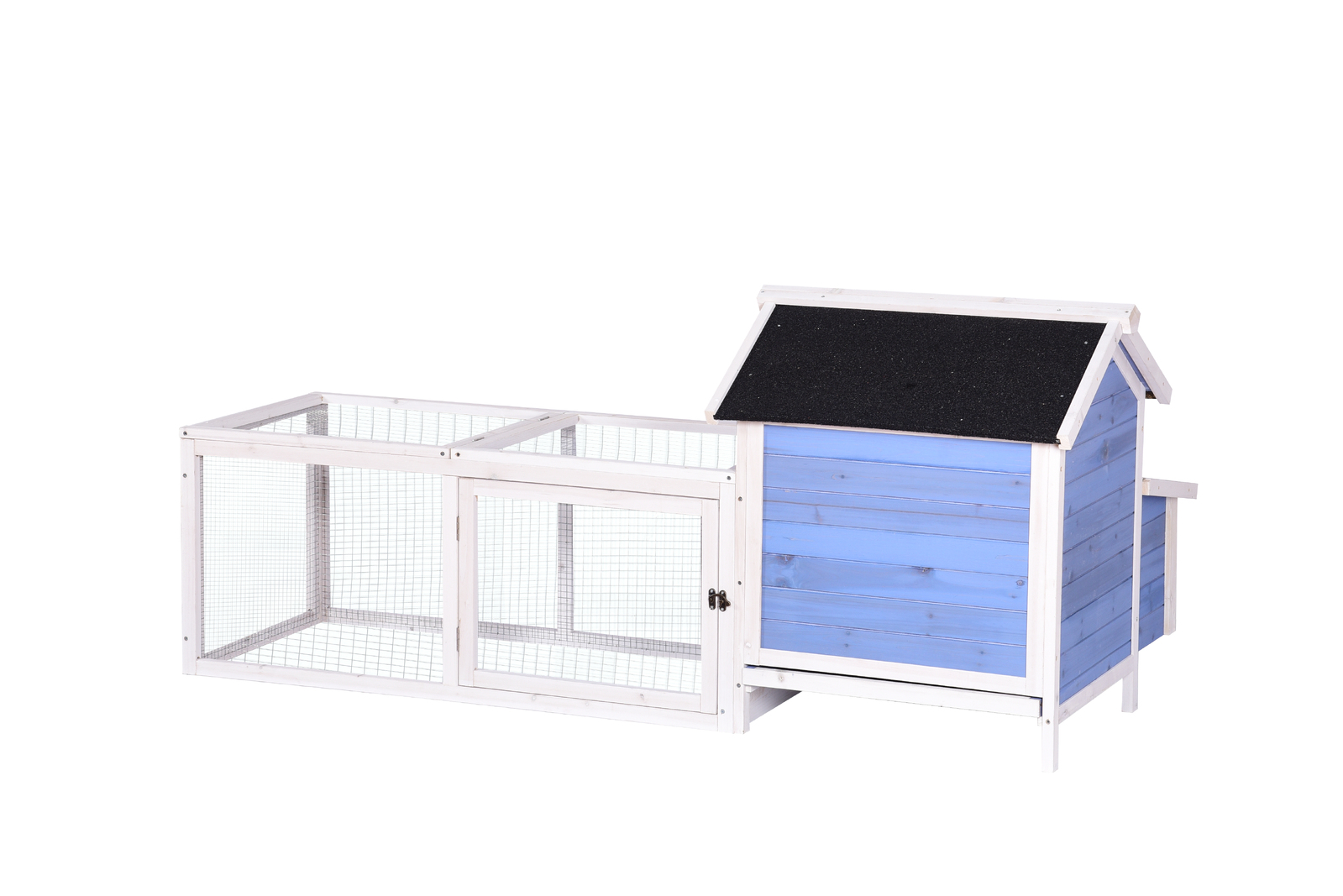 YES4PETS Large Chicken Coop Rabbit Hutch Ferret Cage Hen Chook Cat House image 5