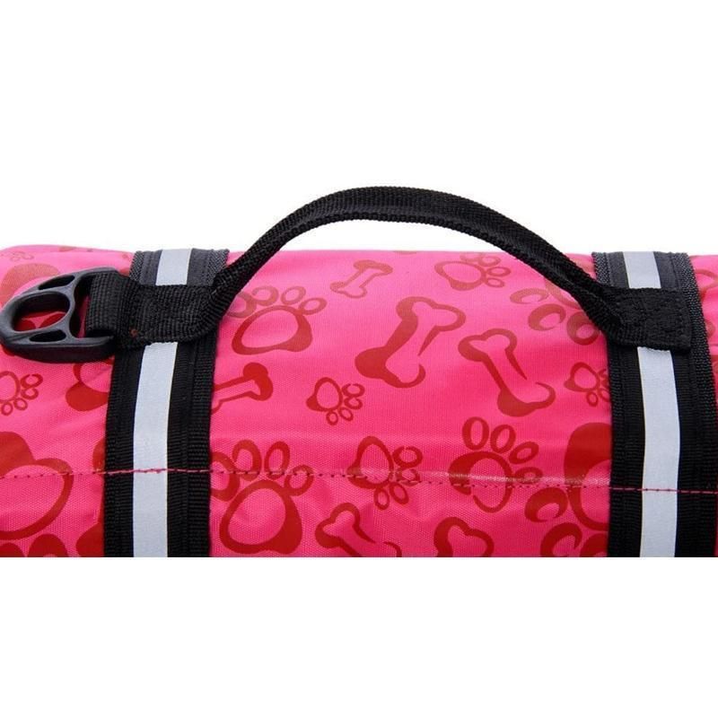 Floatation Vest for Dogs Swimming and Boating with Buoyancy Support Red - S image 7