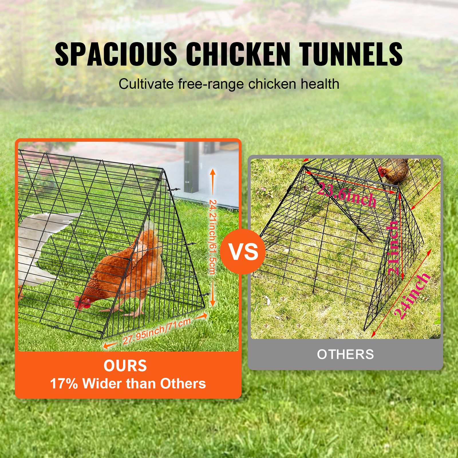 Chicken Tunnels, 729 × 200 × 61.5cm image 2