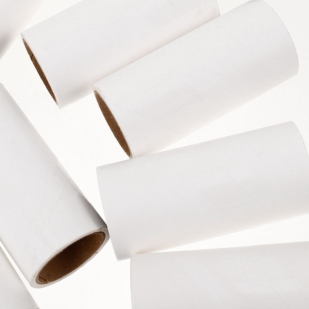 Pet Hair Remover Sticky Lint Roller White Paper for Floors 10Pcs image 5