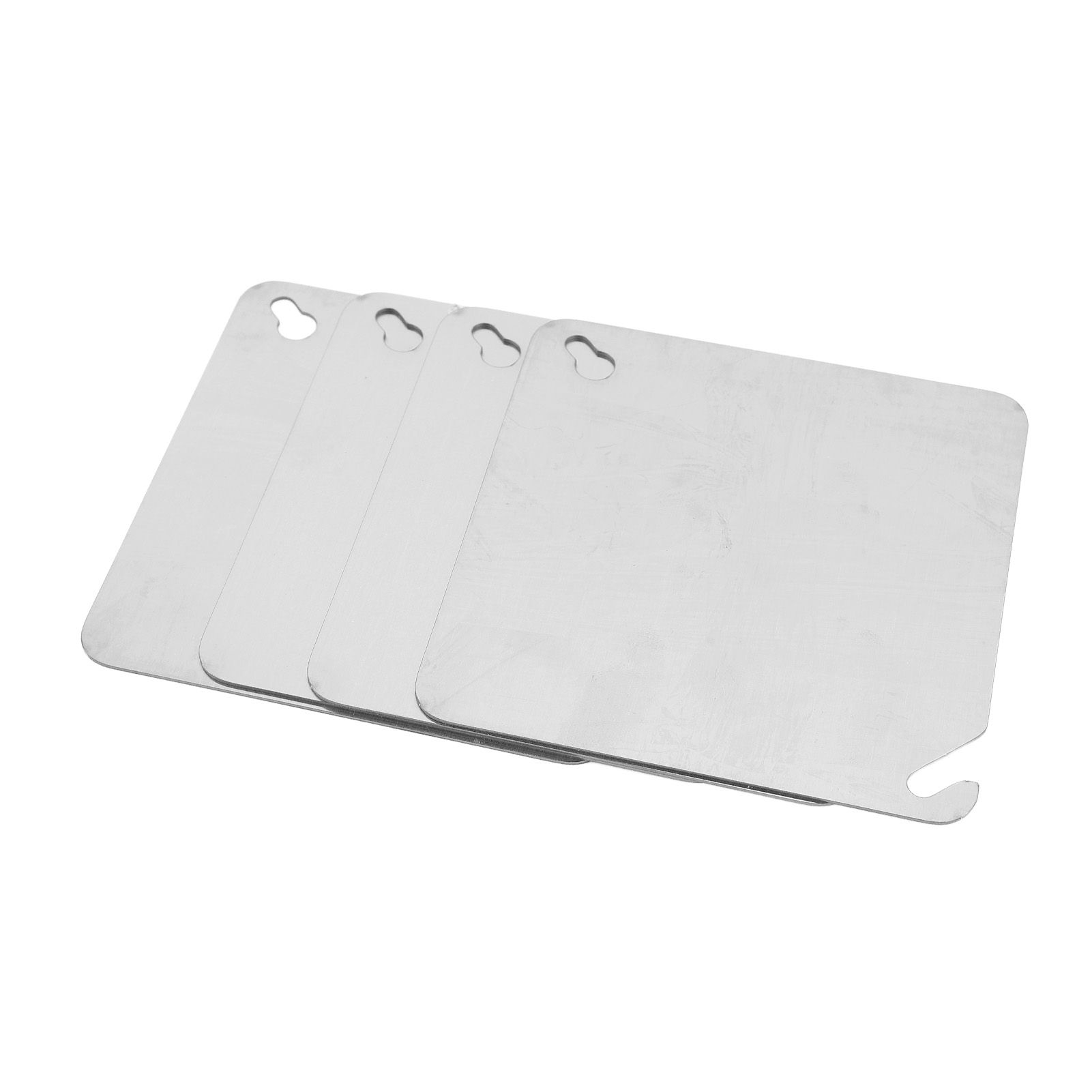 4PCS Metal Electrical Box Cover Plates 4 Inch Galvanized Iron Electric Junction Box… image 9
