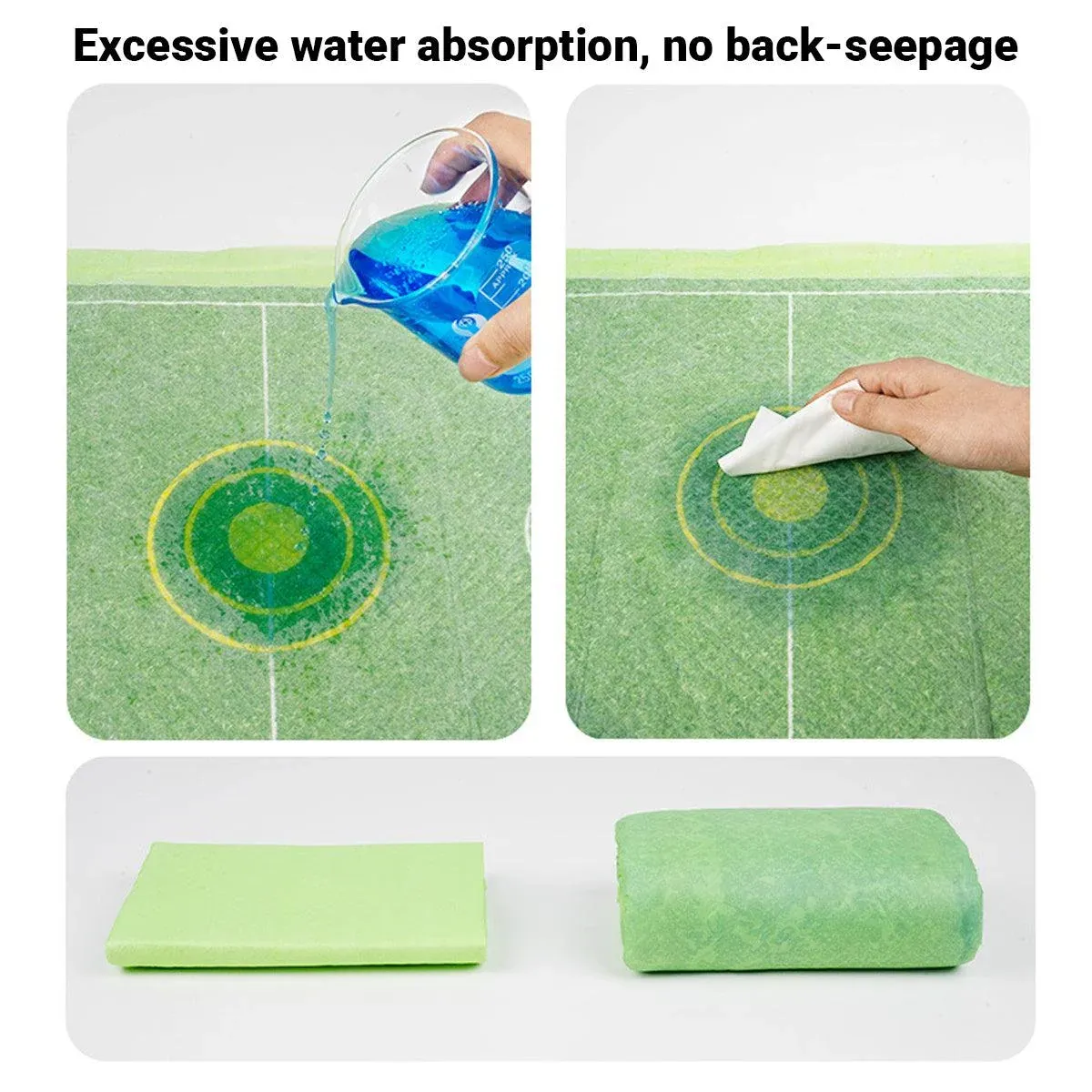 Pet Urinal Pads for Dogs Bullseye Diaper Pads Leakproof Pet Training Pads Dogs - S-50PCS image 11