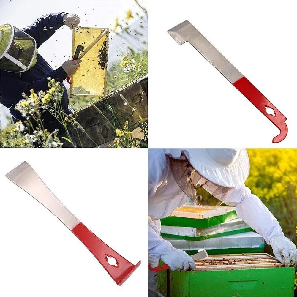 110 Beekeeping Equipment Tool Bee Smoker Brush Fork Hive Tool Bee Catcher Marker image 11