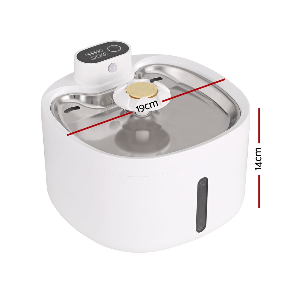 i.Pet Pet Water Fountain Feeder Dispenser Filter Dog Cat Drinking Automatic 2.6L image 2