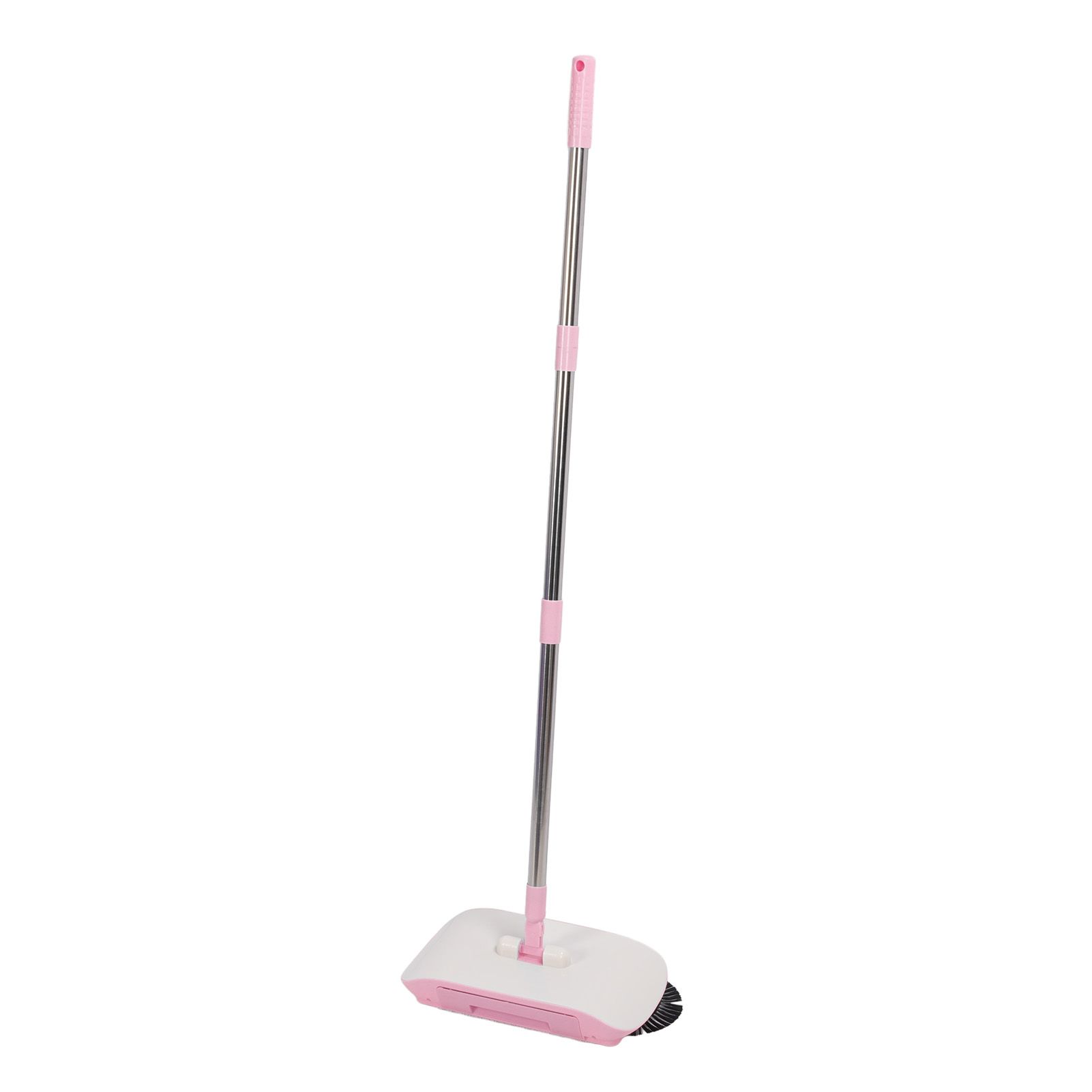 2 in 1 Hand Push Floor Sweeper Stainless Steel 180 Degree Rotating Hard Floor Mopping… image 4