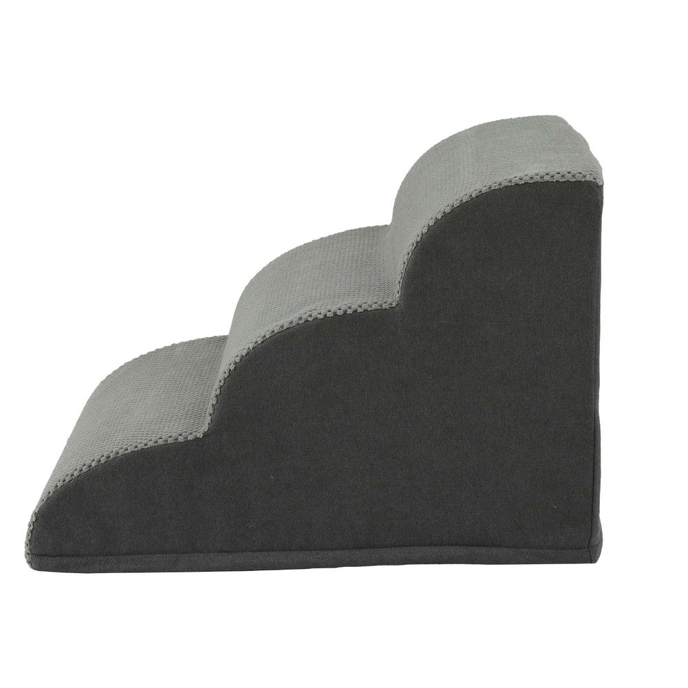 i.Pet Dog Ramp Steps Foam 3 Tier Pet Stairs For Bed Sofa Car Portable Indoor image 3