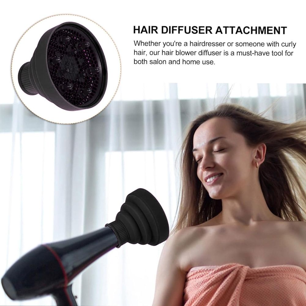 Universal Collapsible Hair Dryer Diffuser Attachment- Salon Grade tool image 5