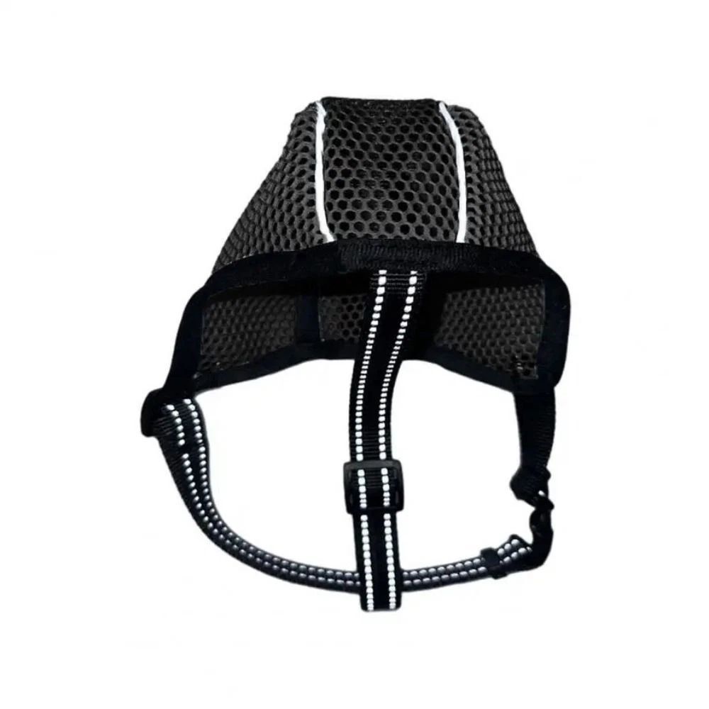 Breathable Mesh Dog Muzzle for Long-Snout Breeds with Reflective Adjustable Straps image 11