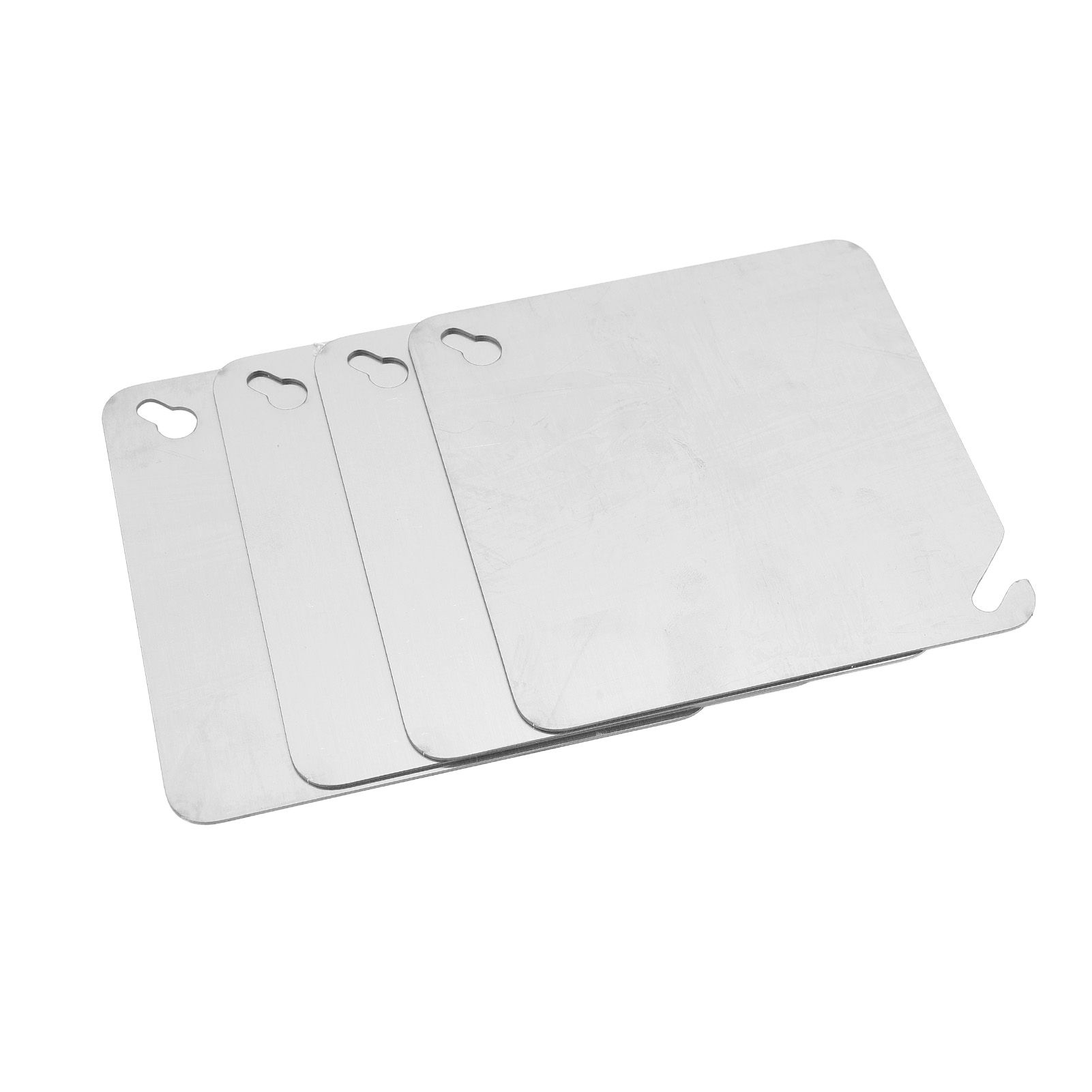 4PCS Metal Electrical Box Cover Plates 4 Inch Galvanized Iron Electric Junction Box… image 6
