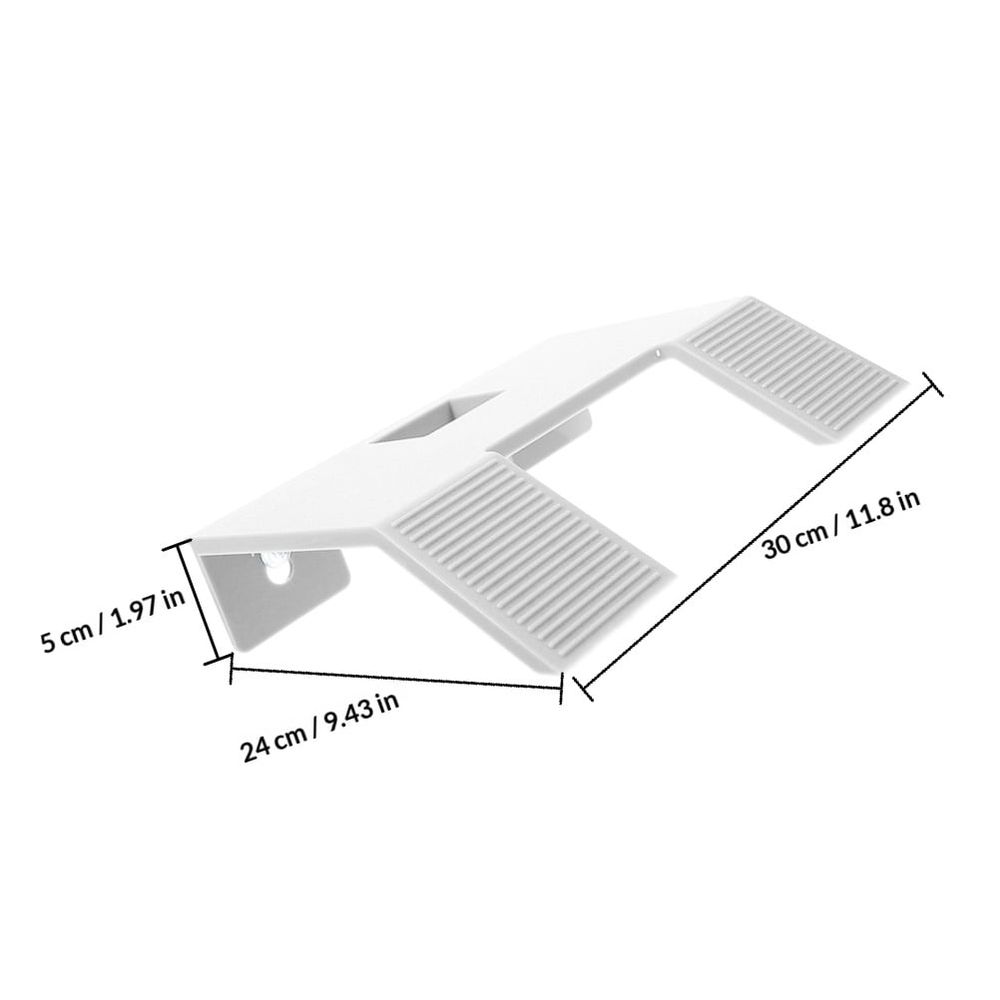 Durable White ABS Turtle Basking Platform, Suitable for Reptiles image 5