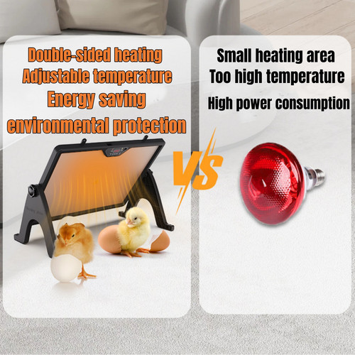 Chick Brooder Heating Plate Chicken Coop Heater Dual-Sided Duck Poultry Brooder image 5