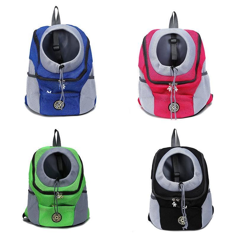 L Size Puppy Travel Mesh Pet Dog Carrier Backpack Front Travel Portable Shoulder Bag… image 3
